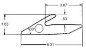 Y1S182A -- 2A SERIES CAST CRIMP-ON ADAPTER
